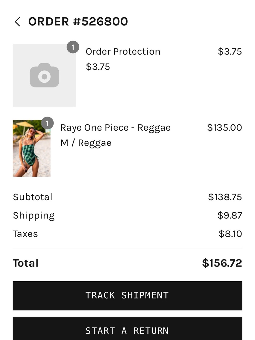 Skatie Raye Green and Black Tie-Dye in reggae One-Piece Swimsuit - Picture 5 of 5
